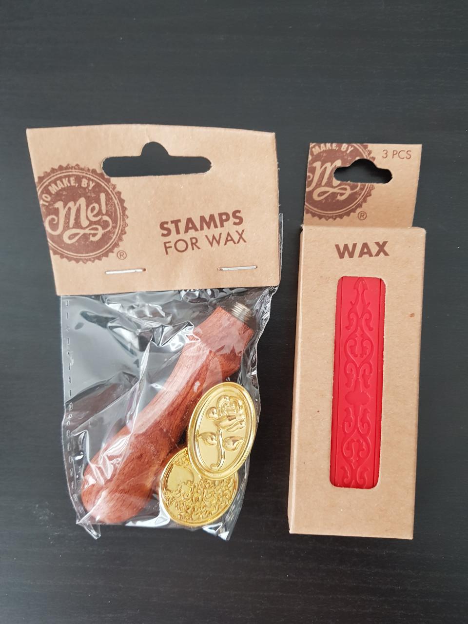 Stempel met wax