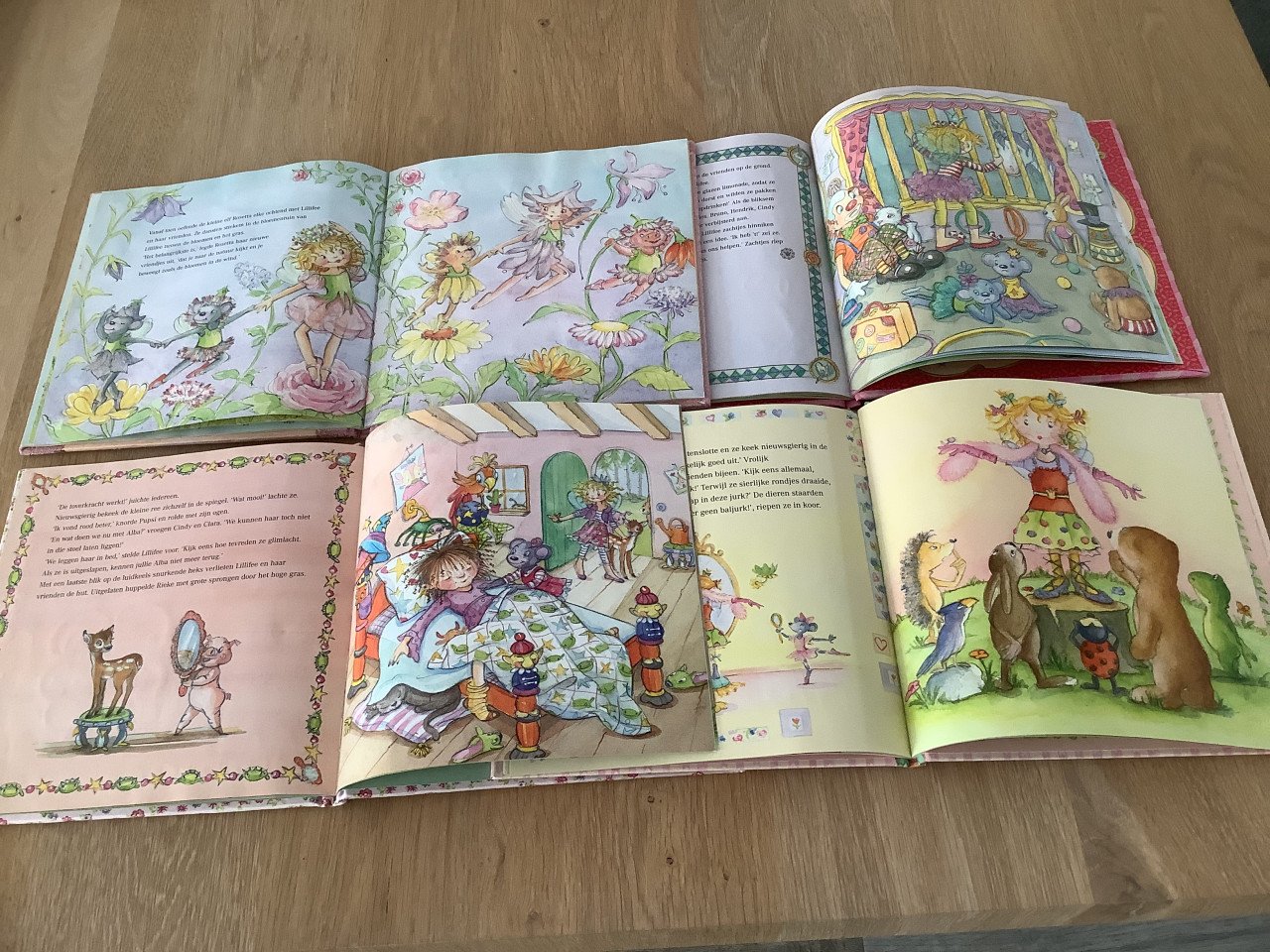 Prinses Lillifee Boekjes - 4 verschillende