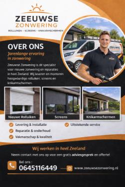 Zonwering & Rolluiken – Reparatie en Montage
