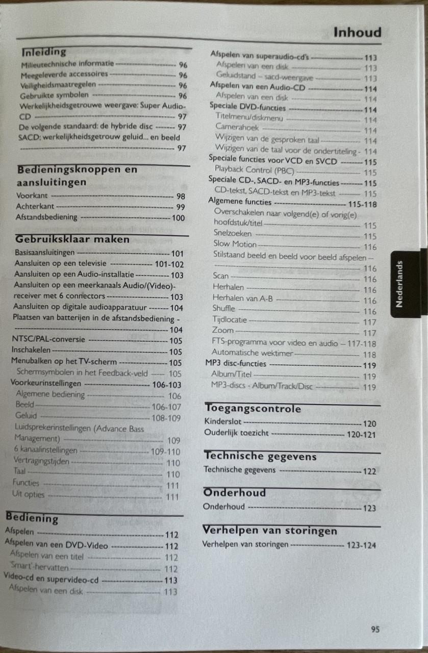 Te Koop: Philips DVD 963 SA ( SACD).