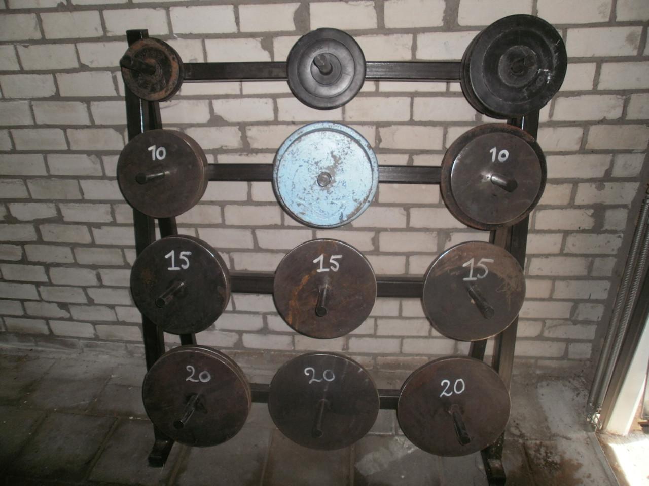 Halterrek en gewichten