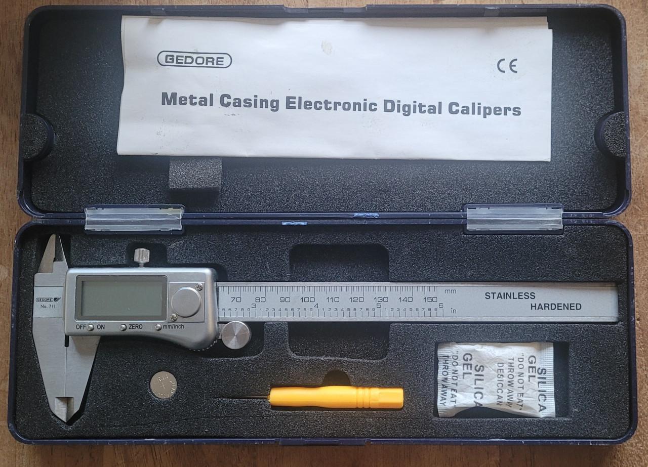 Gedore no. 117 Digitale Schuifmaat 150mm