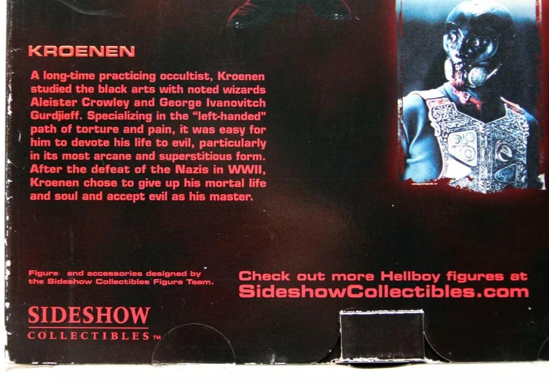 Actiefiguur sideshow Kroenen Hellboy - Verzegeld!