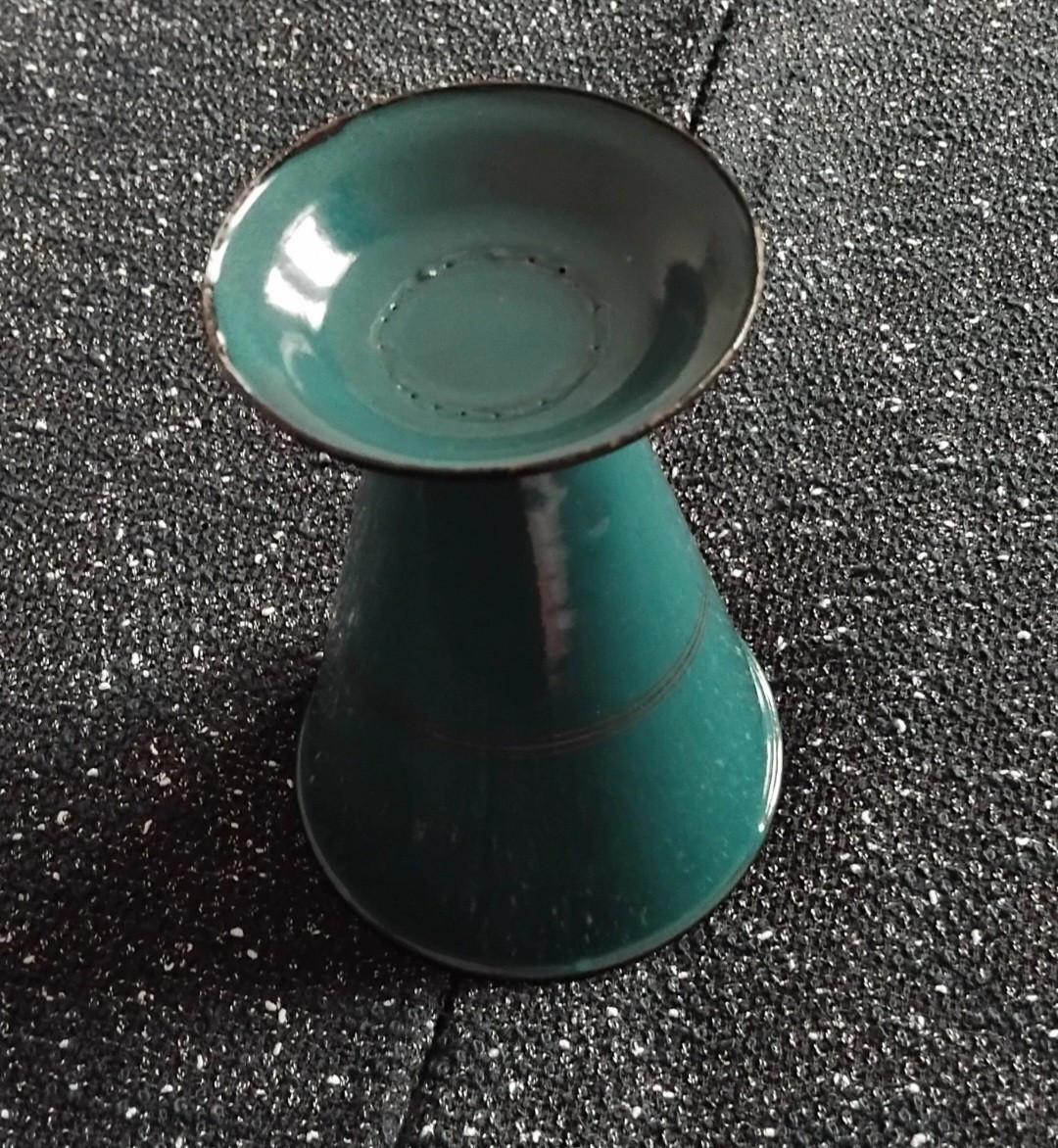 Vintage Emaille Edy Maatbeker jaren '30/'50