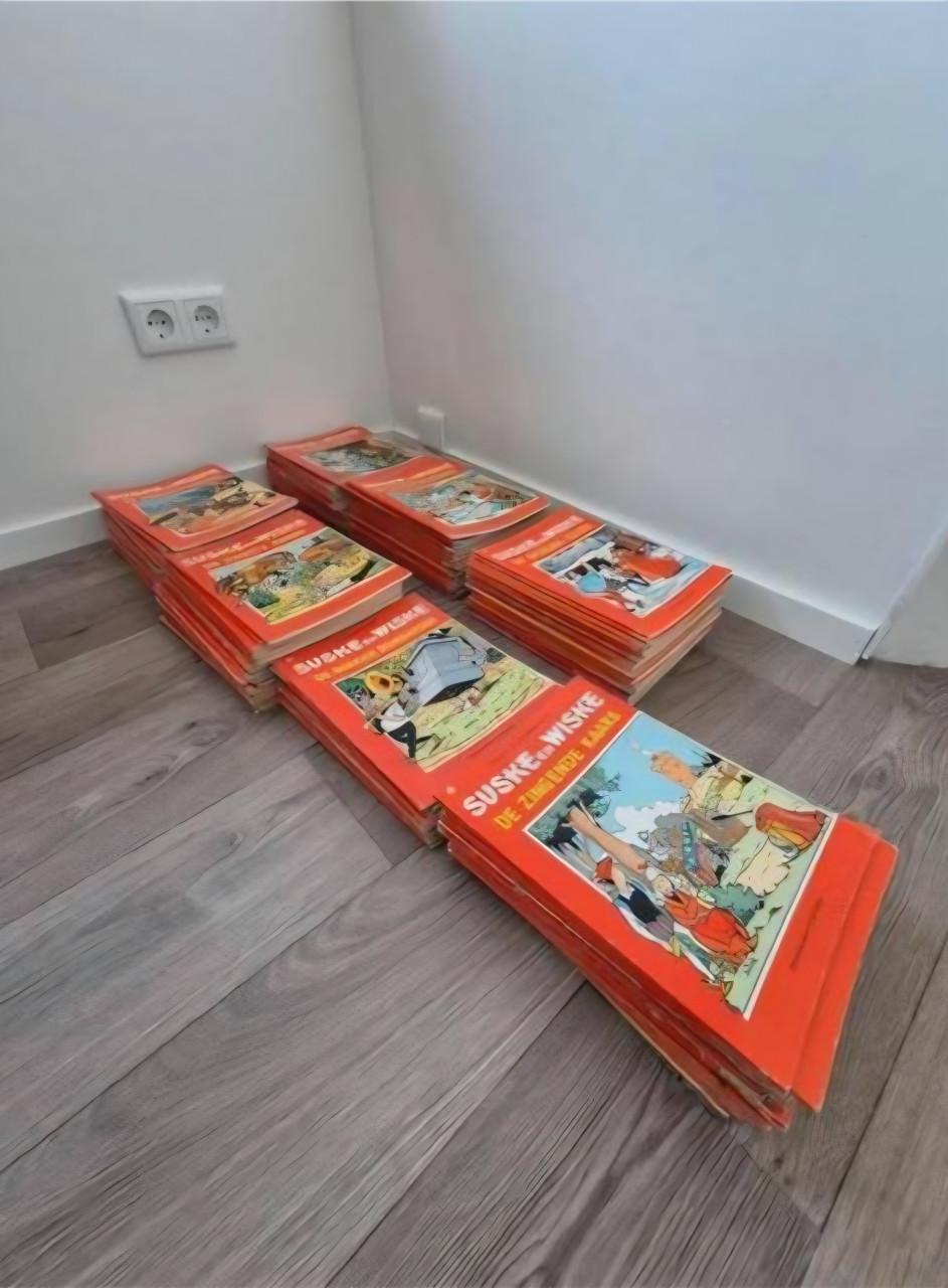 Suske en wiske 61 stuks.  50 cent per stuk