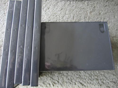 Doos +/- 90st. DVD doosjes nieuw