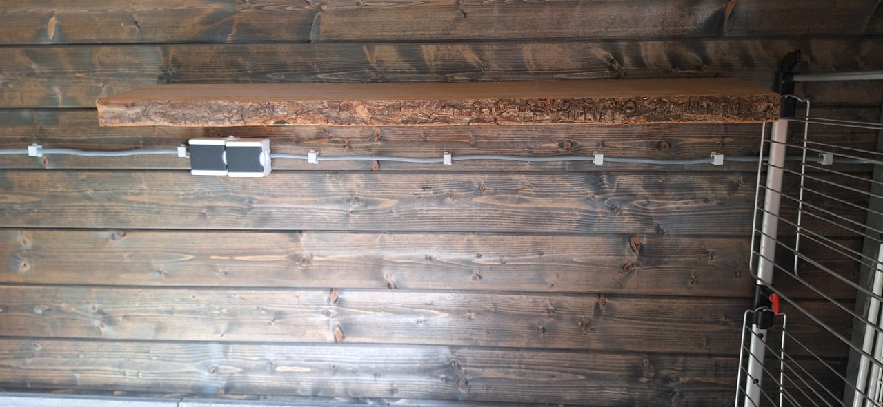 Onzichtbare plankdragers met planken