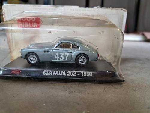 Modelauto Cisitalia 202 1950 Mille Miglia 1:43