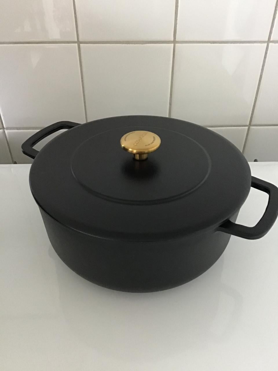 NIEUWE gietijzeren braadpan