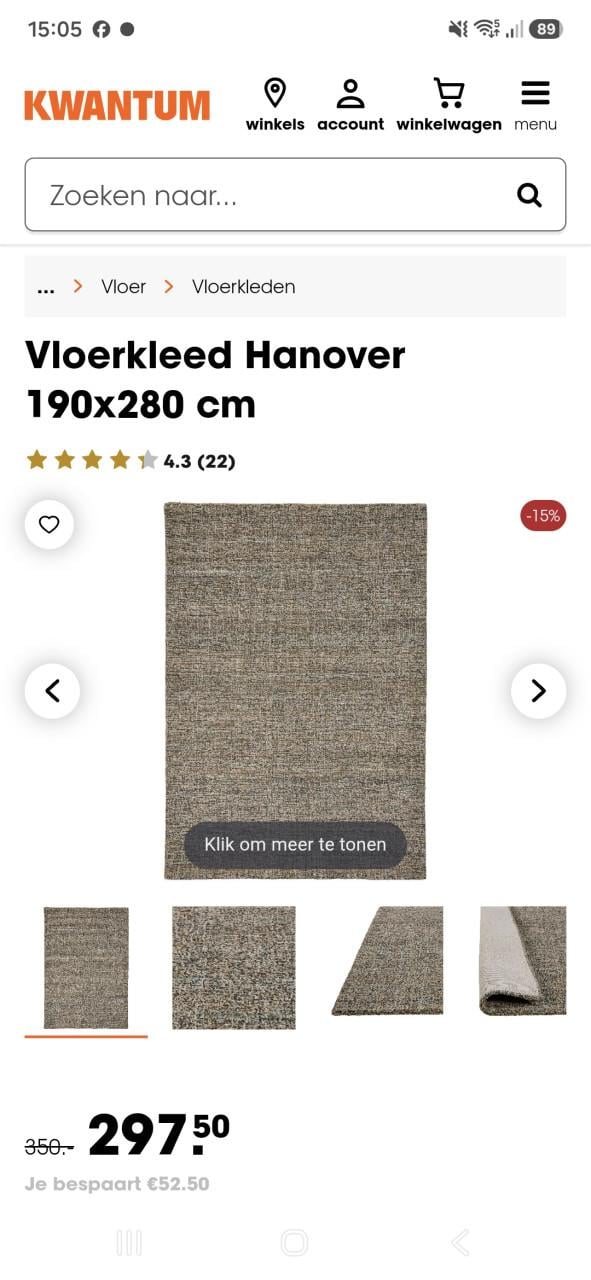 Mooi vloerkleed