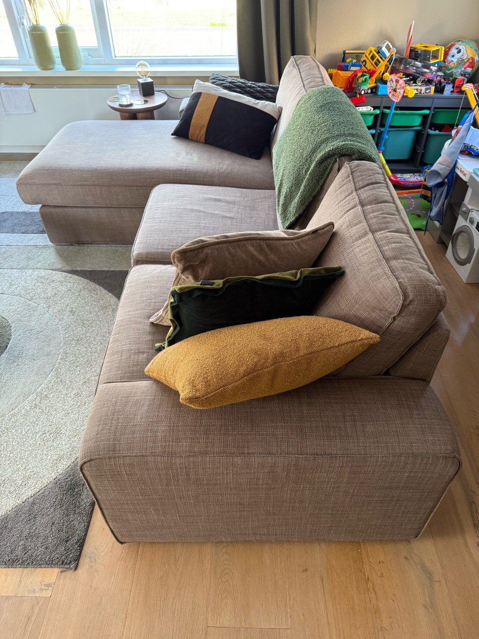 Ikea Kivik 3-zitsbank met chaise longue