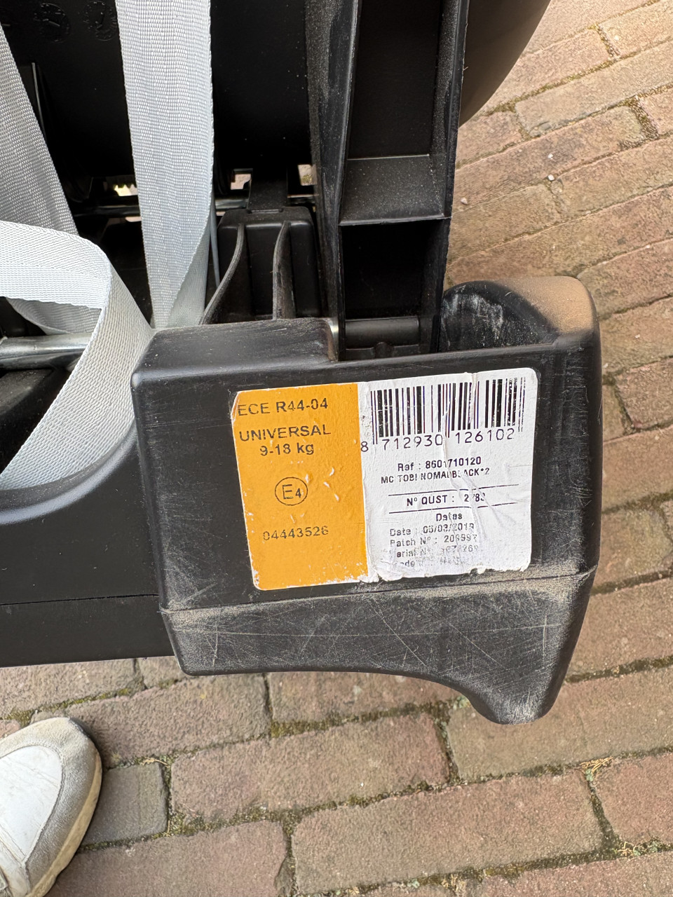 Autostoel maxicosi tobi