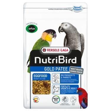 Nutribird gold patee grote parkiet nu ook in 10 kg verpakking