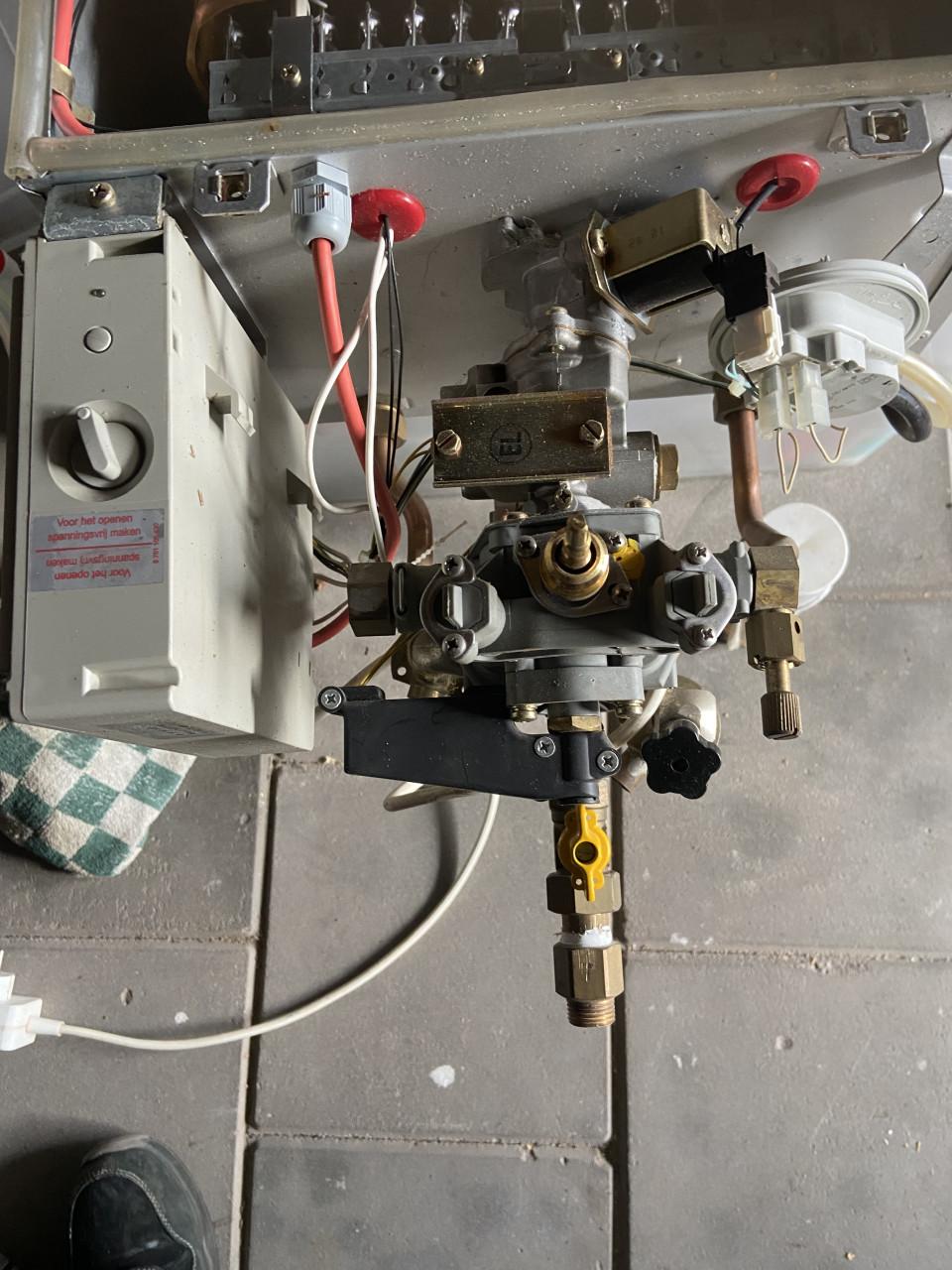 Nefit ventilator geiser