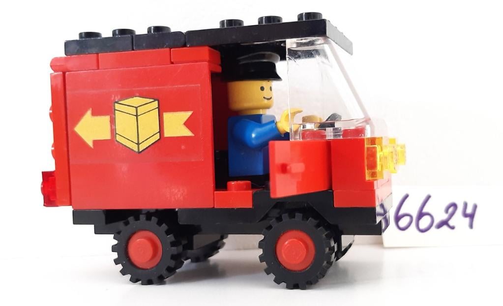 Lego Classic 6624 : pakketbezorger, postbezorger