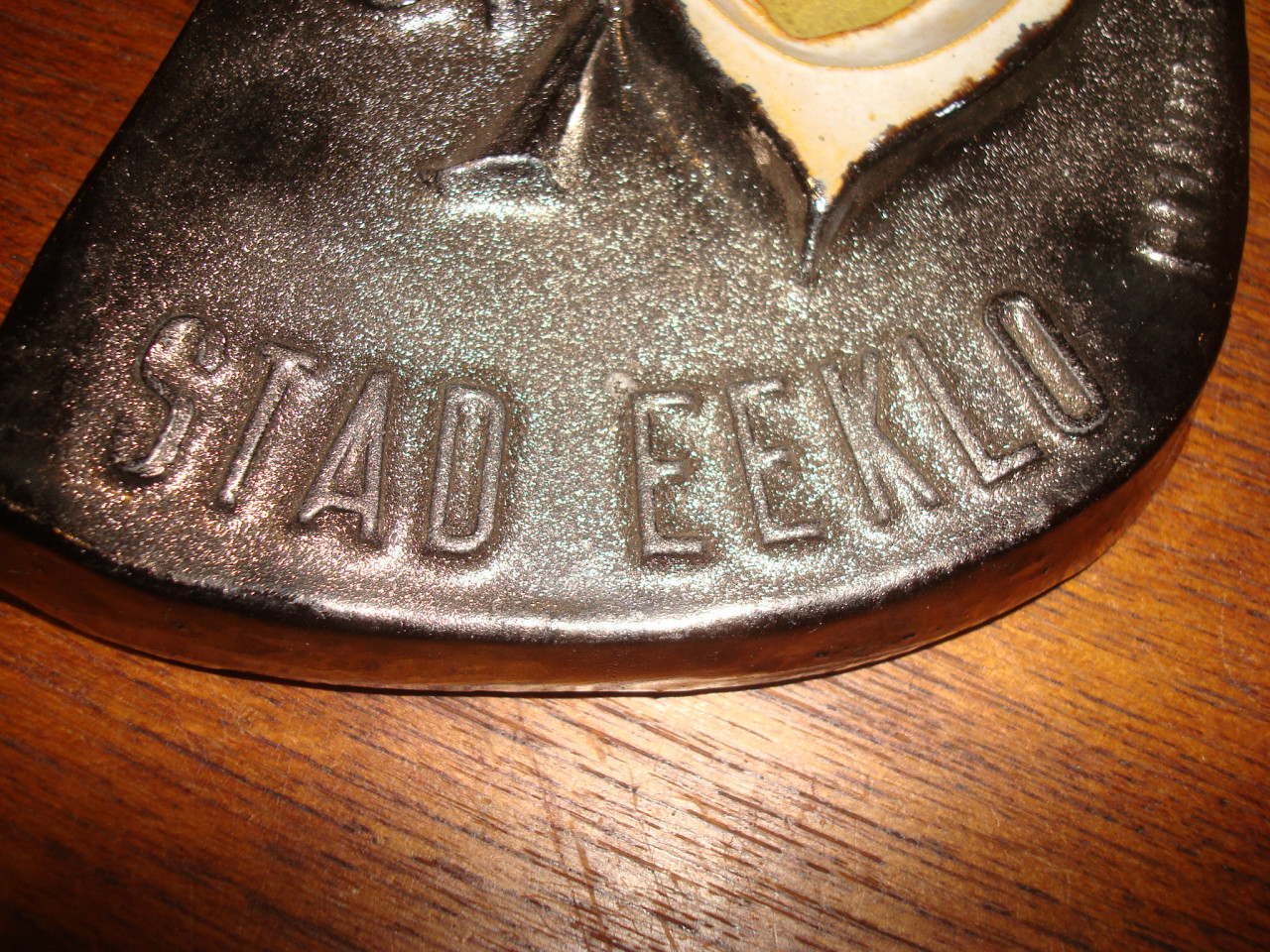 Plaquette Stad Eeklo A.M. Kindts