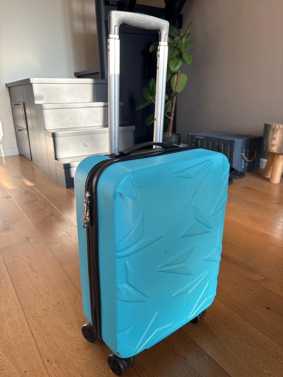 Handbagege koffer - prima staat handvat ‘defect’