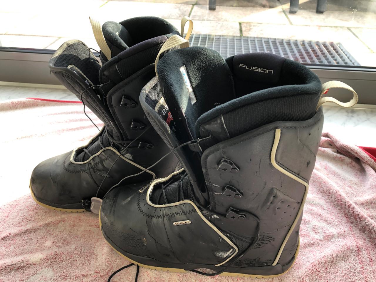 Snowboard schoenen Salomon maat 45 (uk 10)
