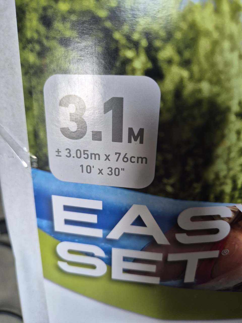 Zwembad 305 cm rond, zgan