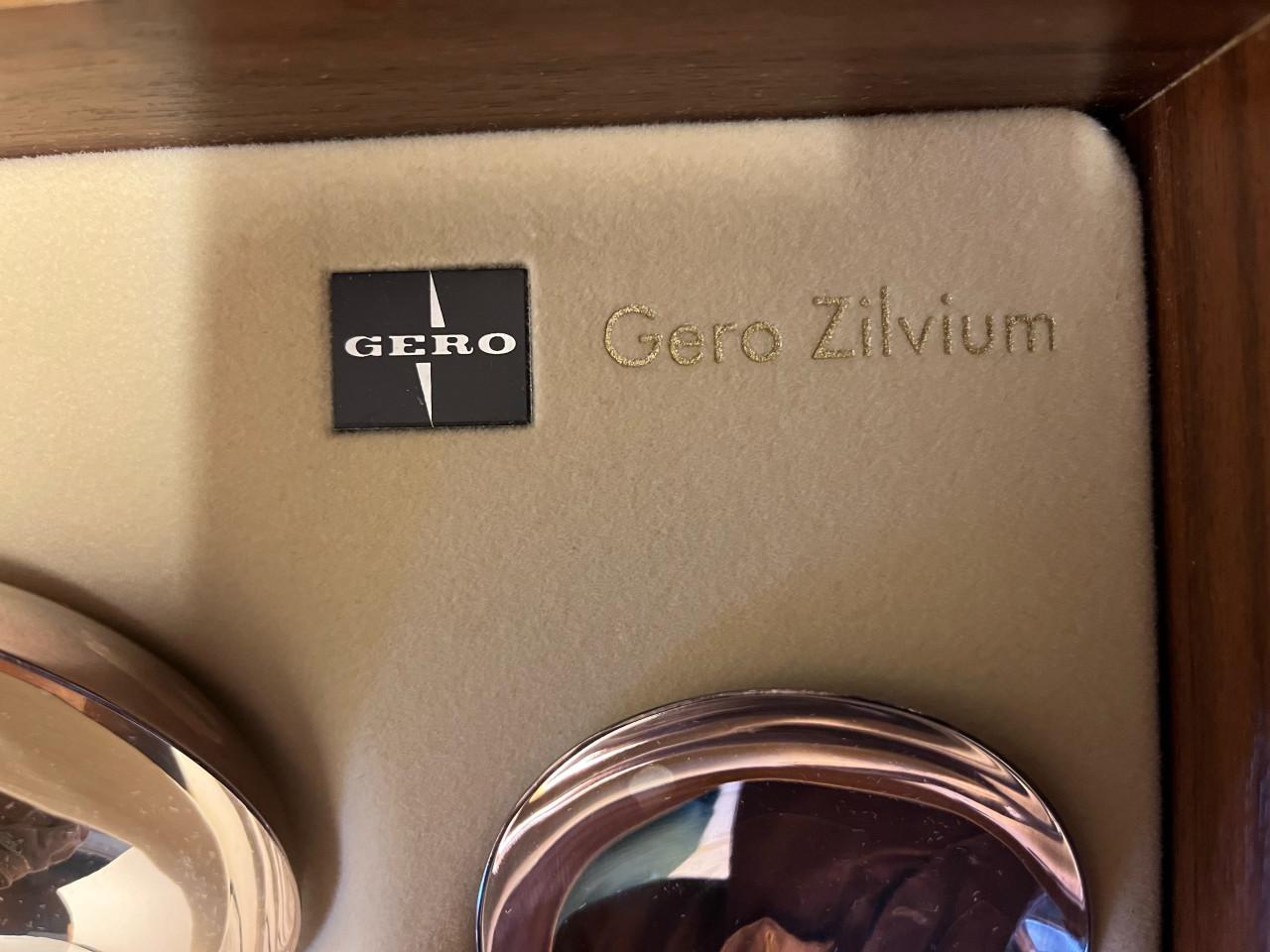GERO Zilvium 100 bestek cassette 6 personen