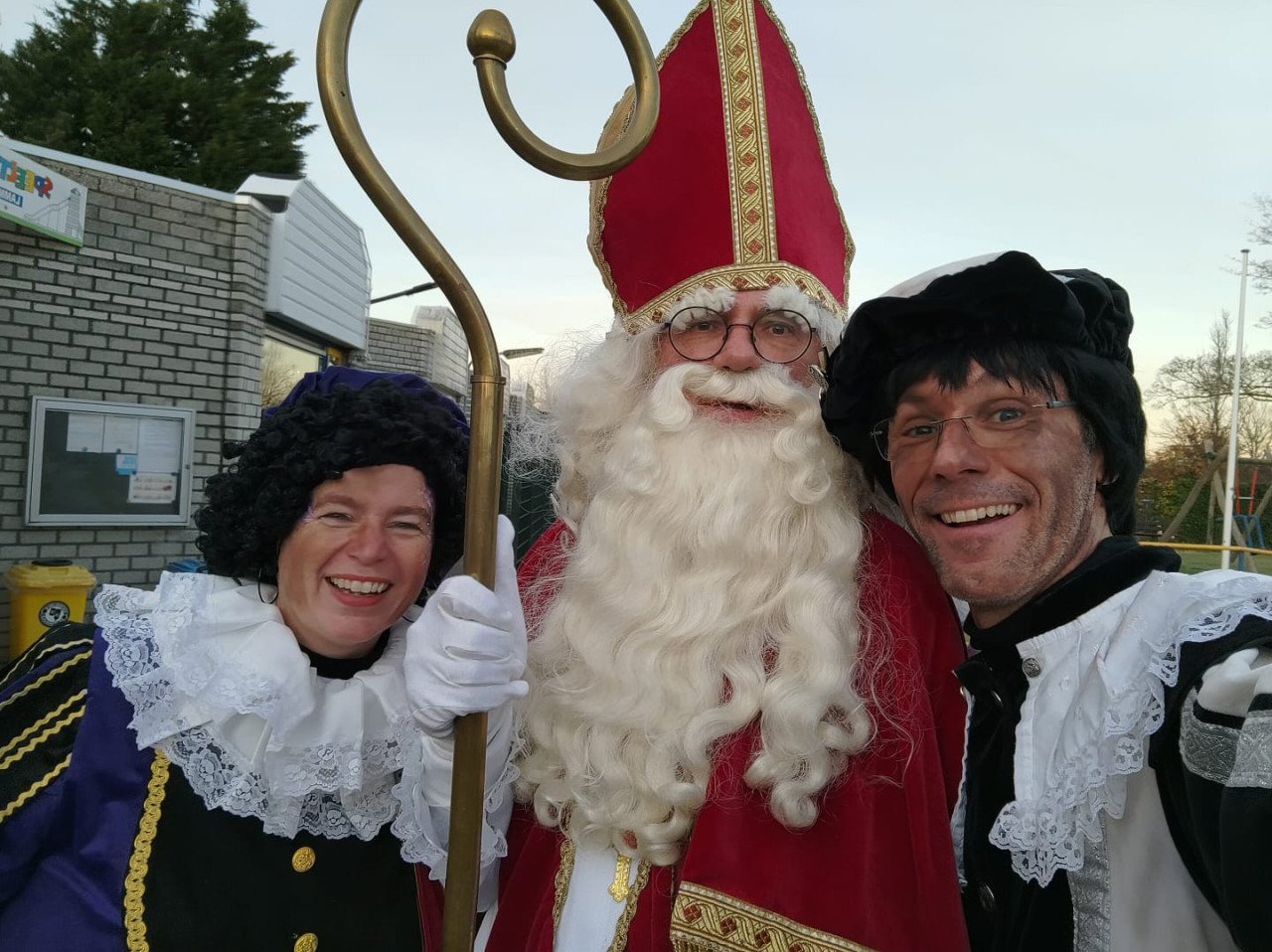 Sint & Pieten bezoek