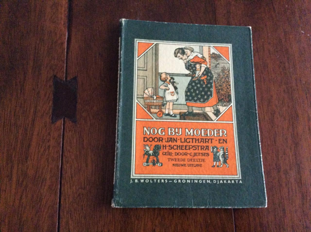 Vintage.   Nog bij moeder. Jan Ligthart en H. Scheepstra.