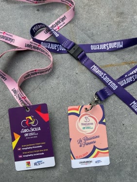 Milaan san Remo / Ronde v. Sicilië perskaarten