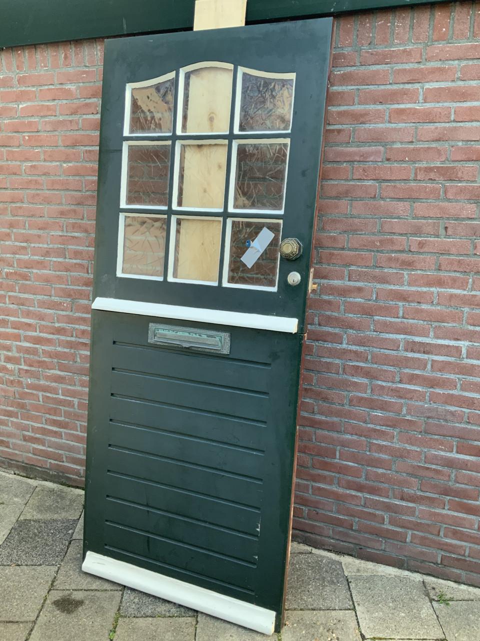 Merbau 2 delige deur