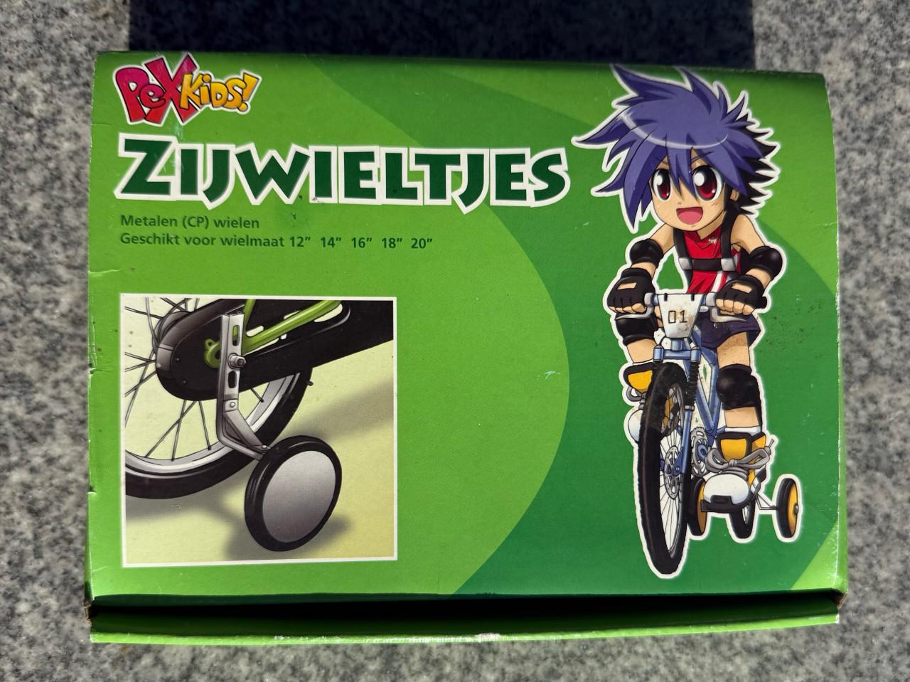 PexKids metalen zijwieltjes voor kinderfietsen