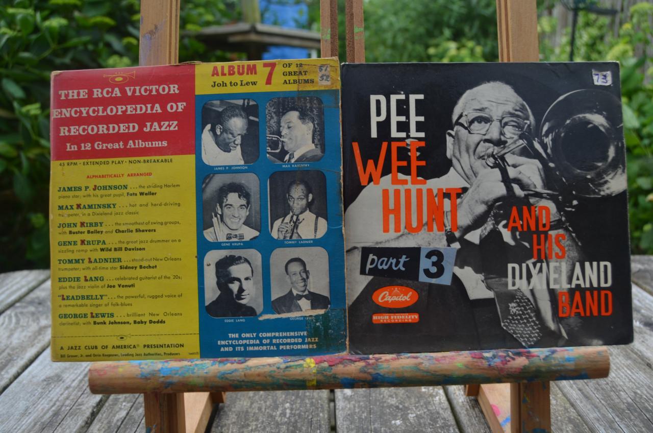 Ca. 80 Jazz singles jaren '50, '60, '70