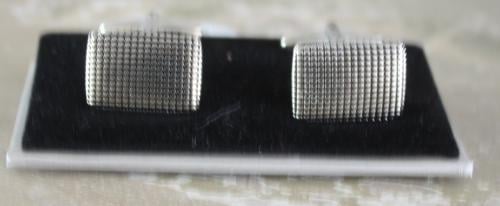 Nieuw manchetknopen met wafel patroon