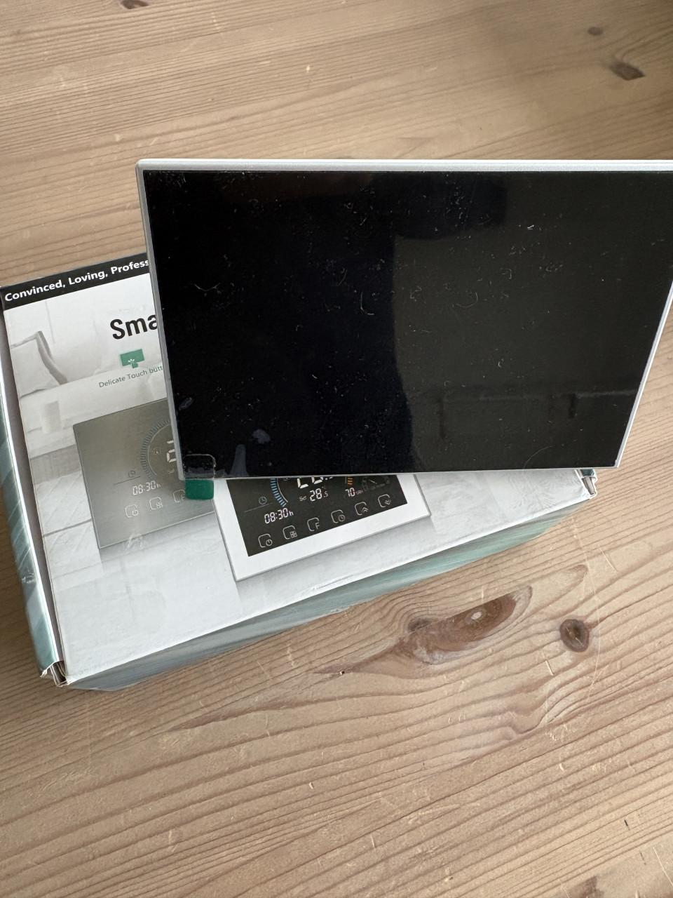 Wifi Thermostaat | Inbouw | Wifi | App bediening | 4 draads installatie | V