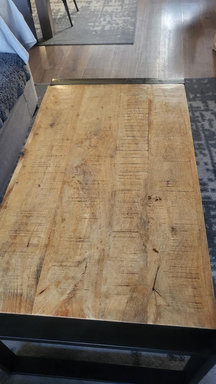 Mangohouten salon tafel