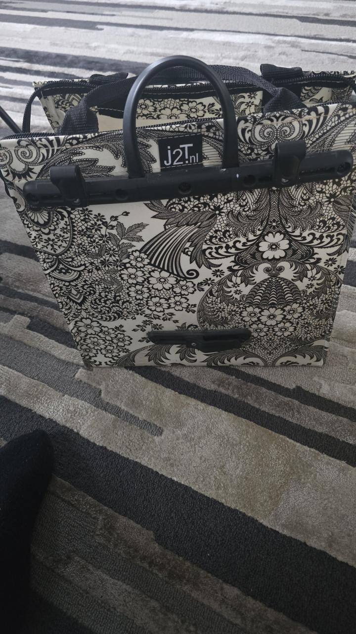 Enkele fietstas, bike shopper