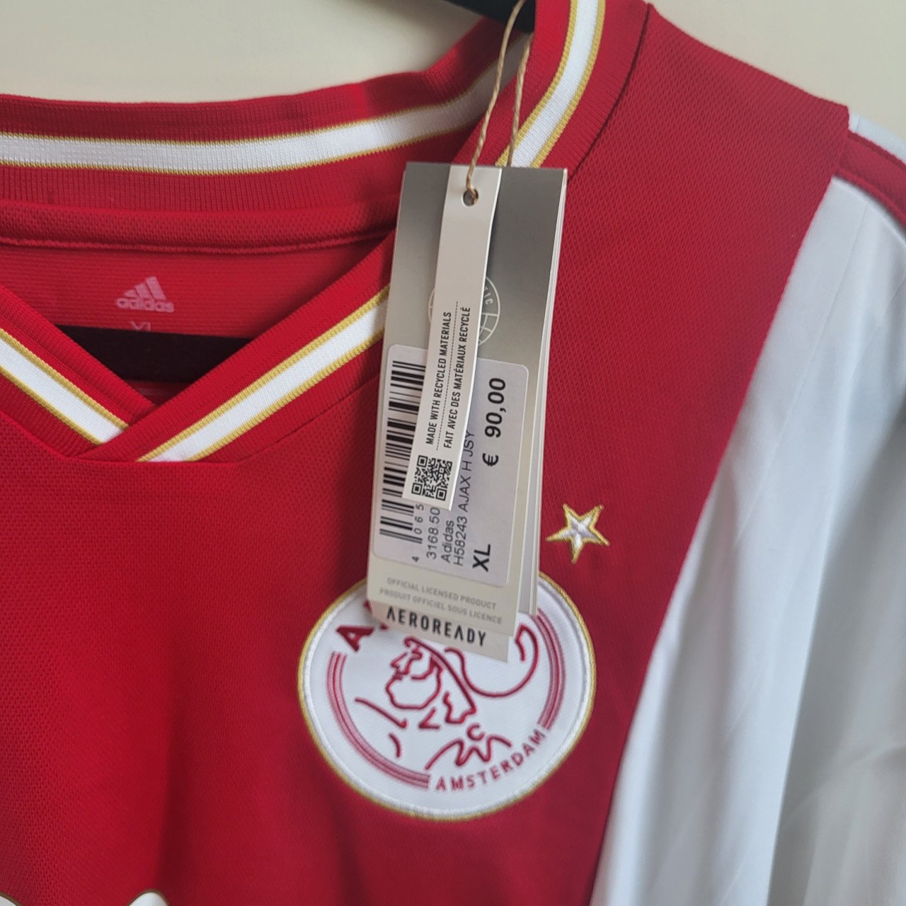 Nieuw Ajax T-Shirt Maat XL