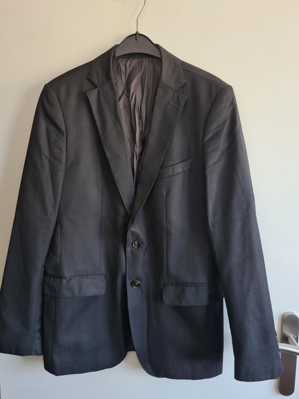 Zara Man Stijlvolle zwarte blazer van 100% wol. Maat M