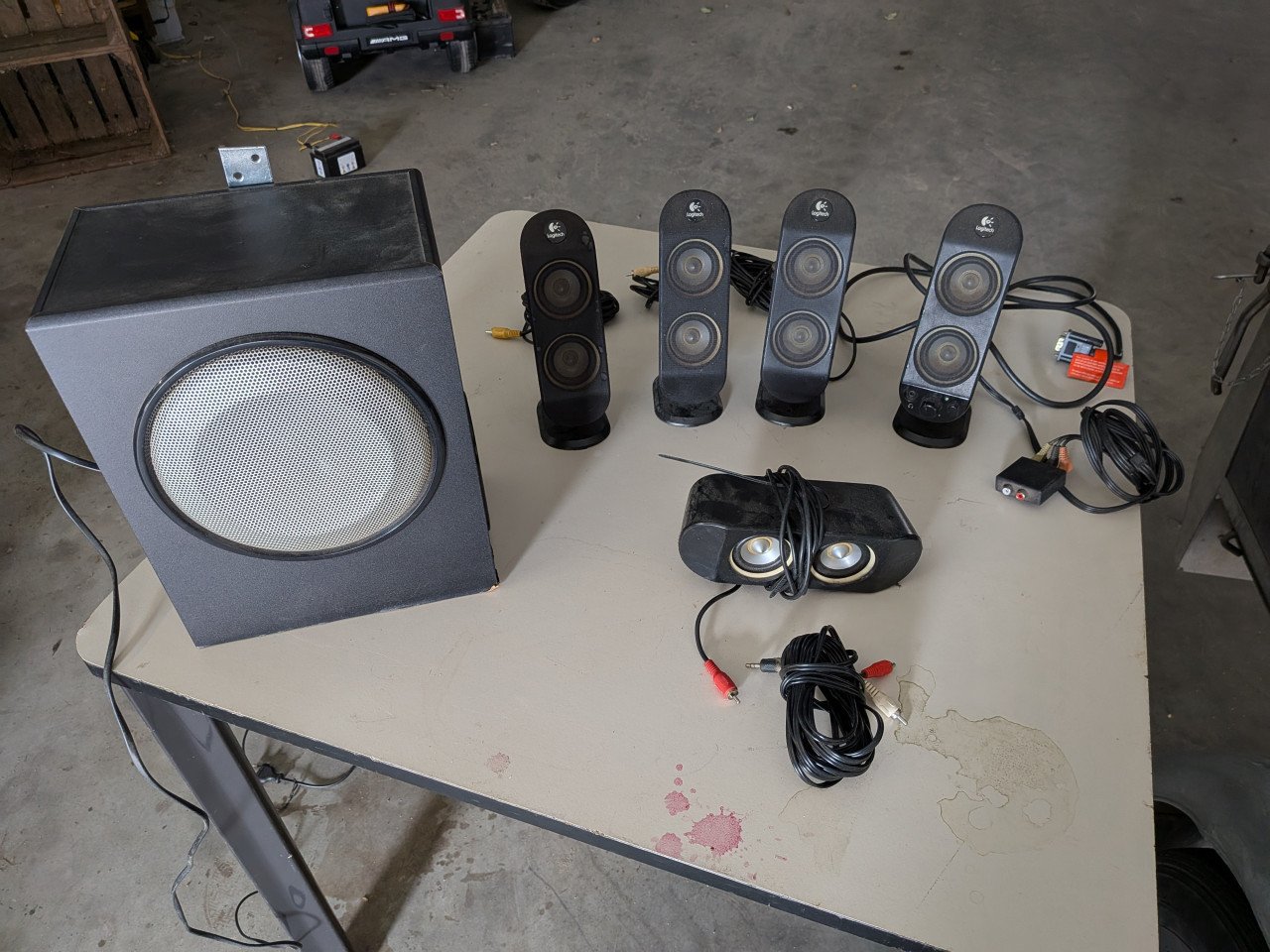 Logitech Suround geluid systeem