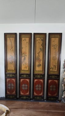 Chinese wandpanelen antiek