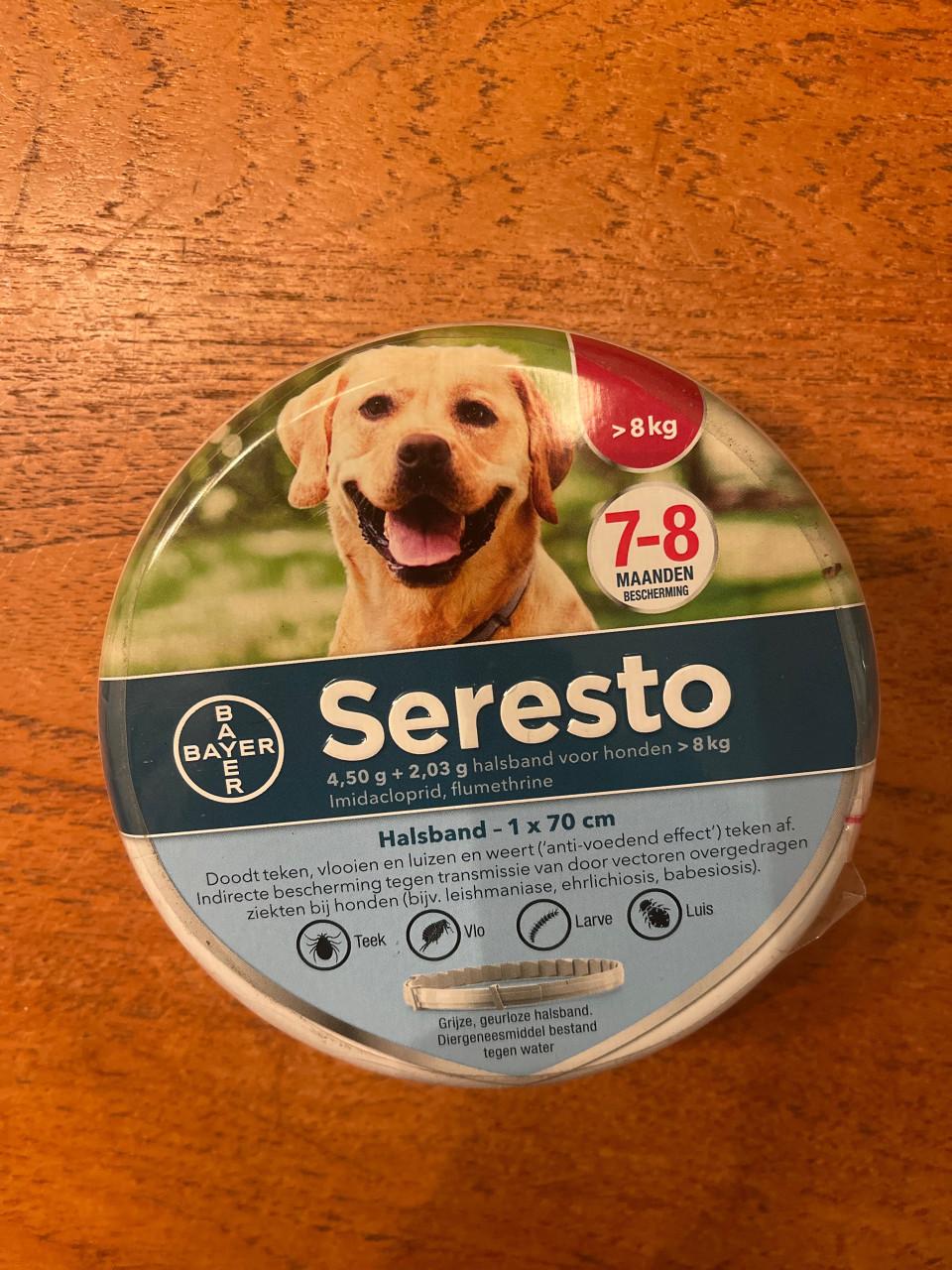 Seresto vlooienband hond >8kg