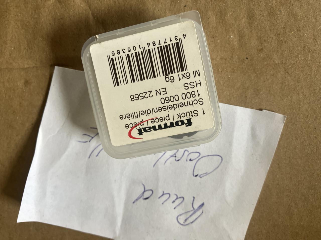 Format snijplaten M6/M8