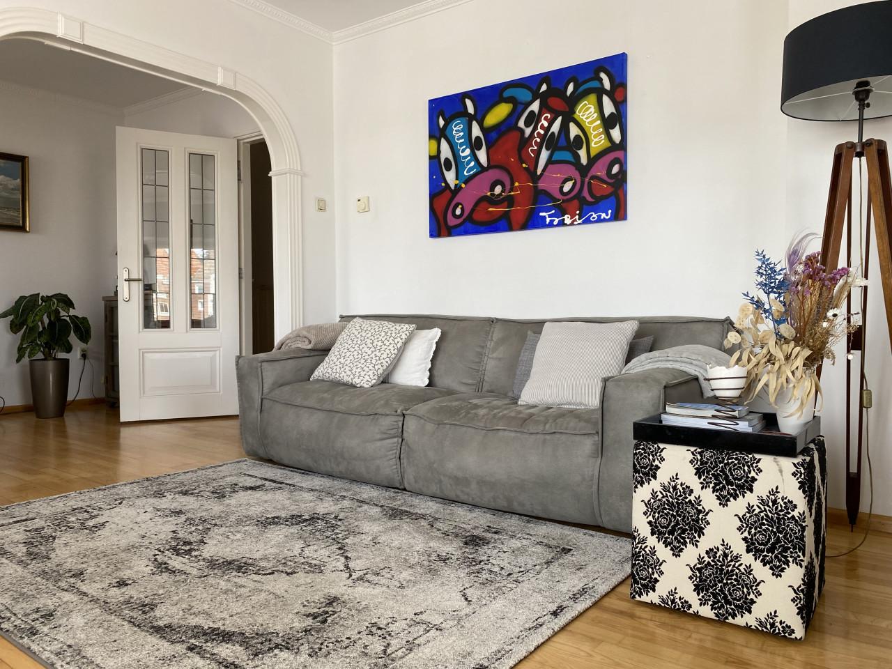 Comfortabele lounge bank! Stoere uitstraling.