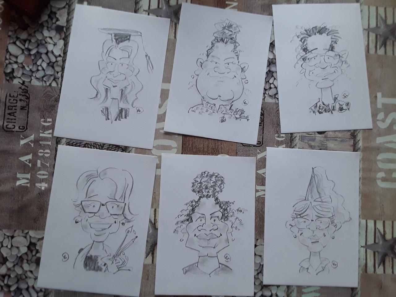 Leuk voor uw feest: laat karikaturen tekenen!