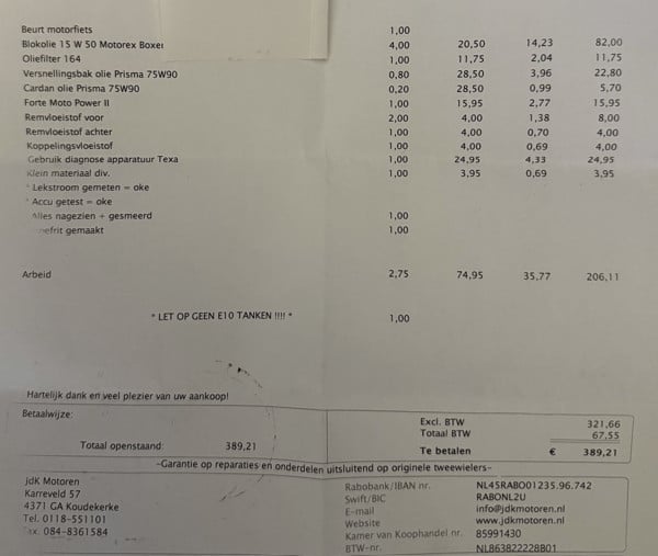 BMW R 1200 Rt beurt gehad, oerdegelijke motor