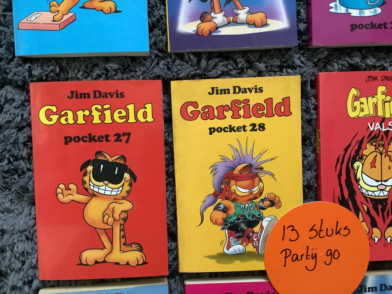 Partij leuke Garfield pockets. ( partij 90)