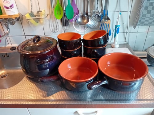 Terracotta servies