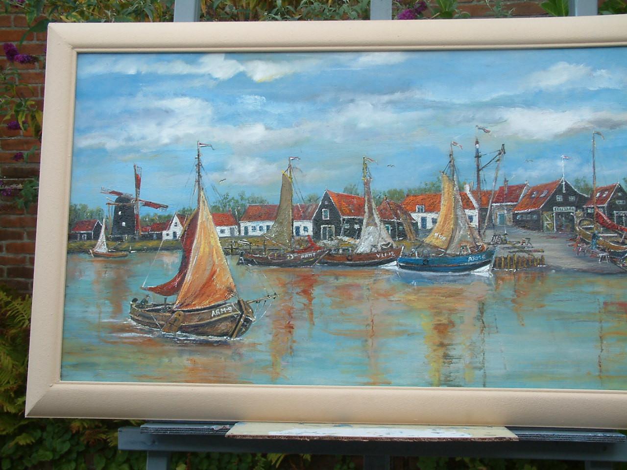 Arnemuiden Haven -werf [ toen nog met de echte scheepswerf ]