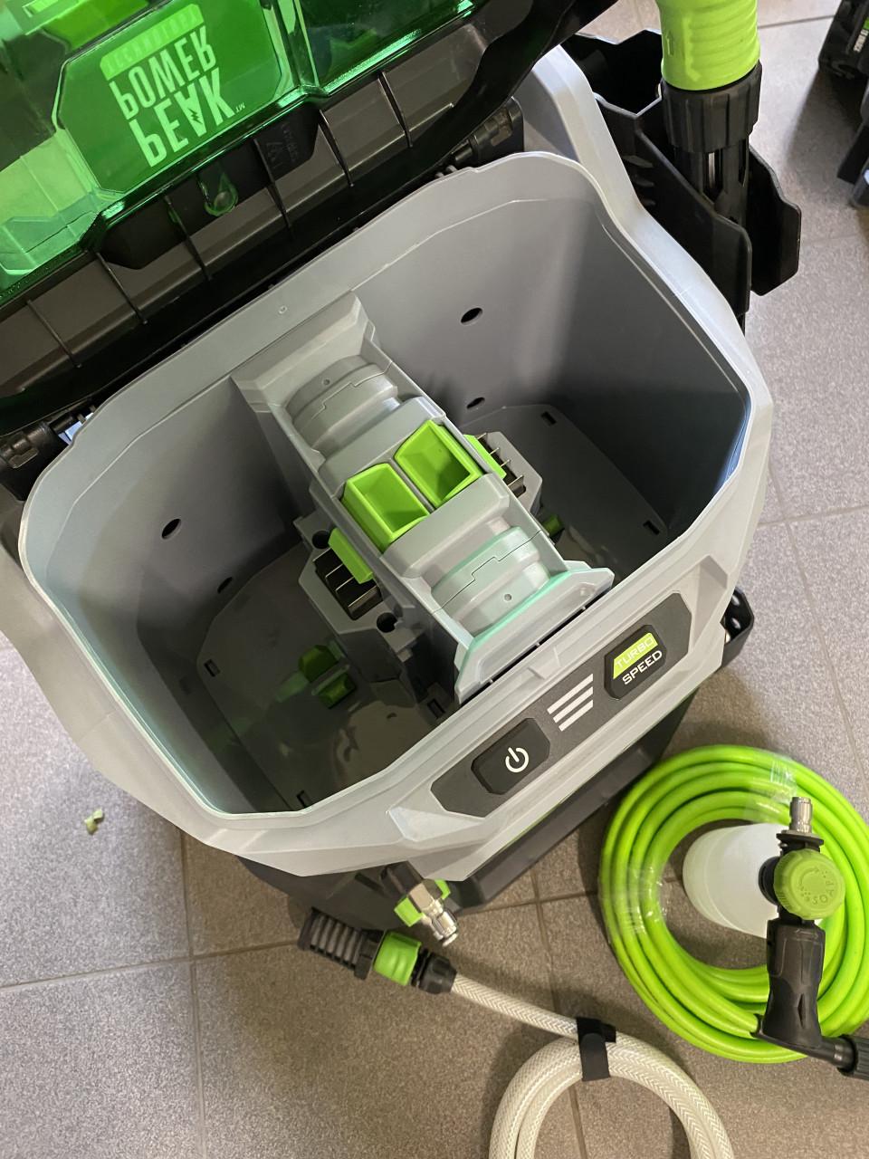 EGO accu hogedrukreiniger