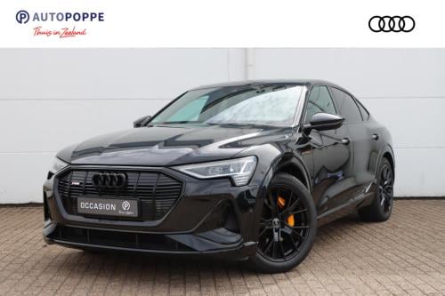 Audi E-tron sportback 55 quattro black edition 95 kwh 408pk s-line | soh 94