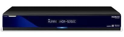 Humax Full HD digitale ontvanger, type IHDR-5050C met 320Gb Harde Schijf
