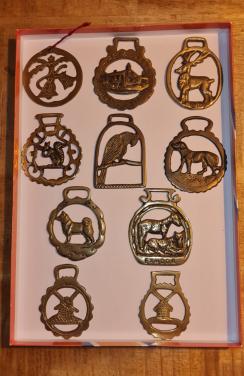 Horse Brasses, kleppermannen, 10 stuks